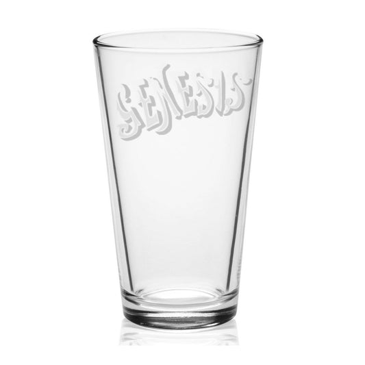 Early 70's Logo Etched Pint Glass