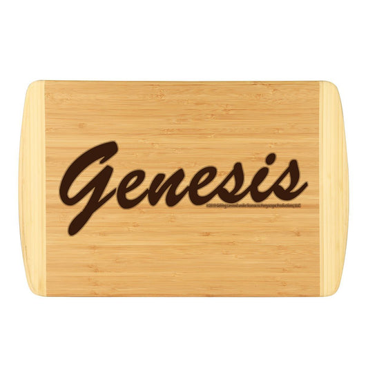 Circa 80s Logo Laser Engraved Large Bamboo Cutting Board