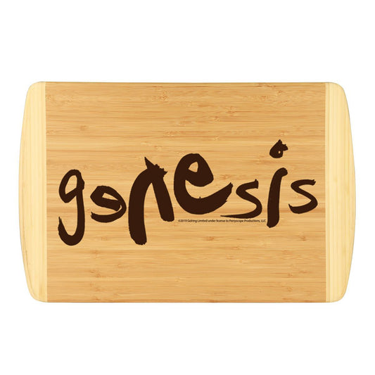 Modern Logo Laser Engraved Large Bamboo Cutting Board