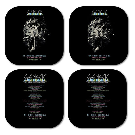 Lamb Lies Down At The Shrine Coaster Set