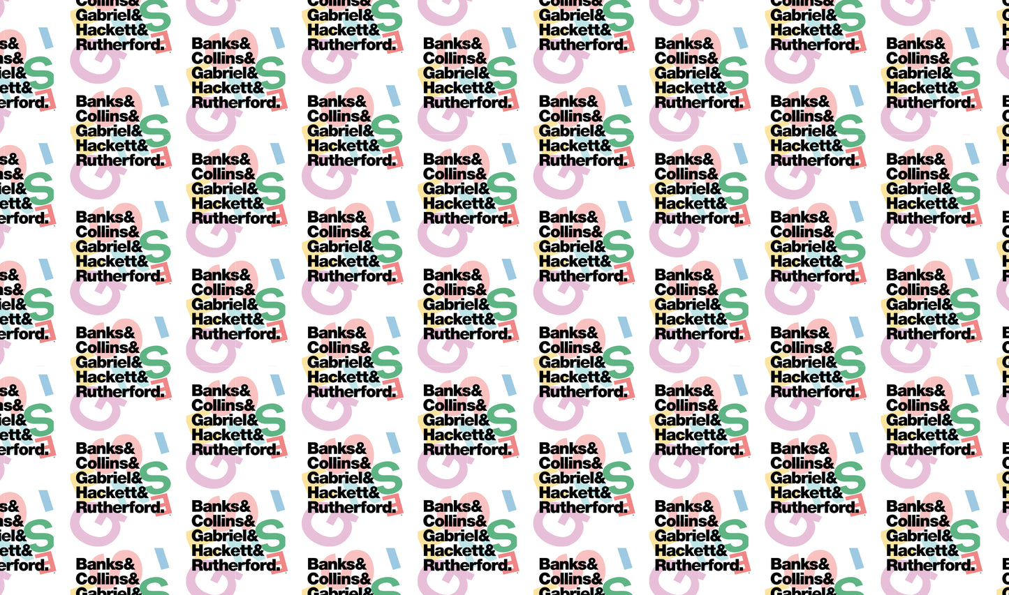 Genesis R-Kive Classic Names Wrapping Paper