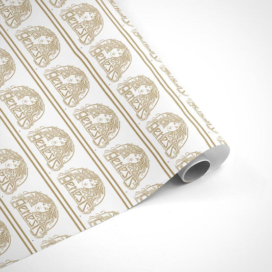Genesis Knebworth 78 Goddess Logo Wrapping Paper