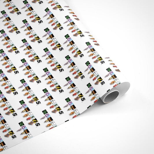 Genesis Turn it on Again New Logo Wrapping Paper