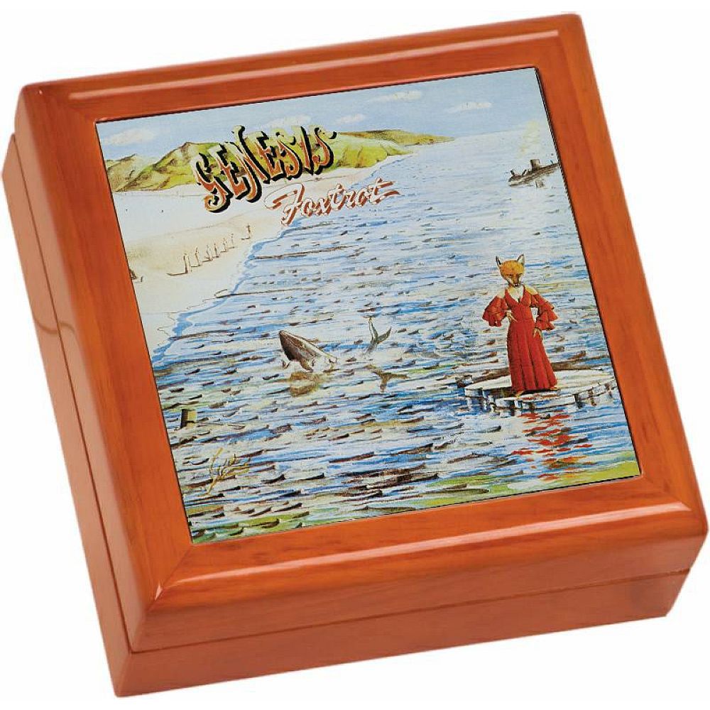 Foxtrot Wooden Keepsake Box