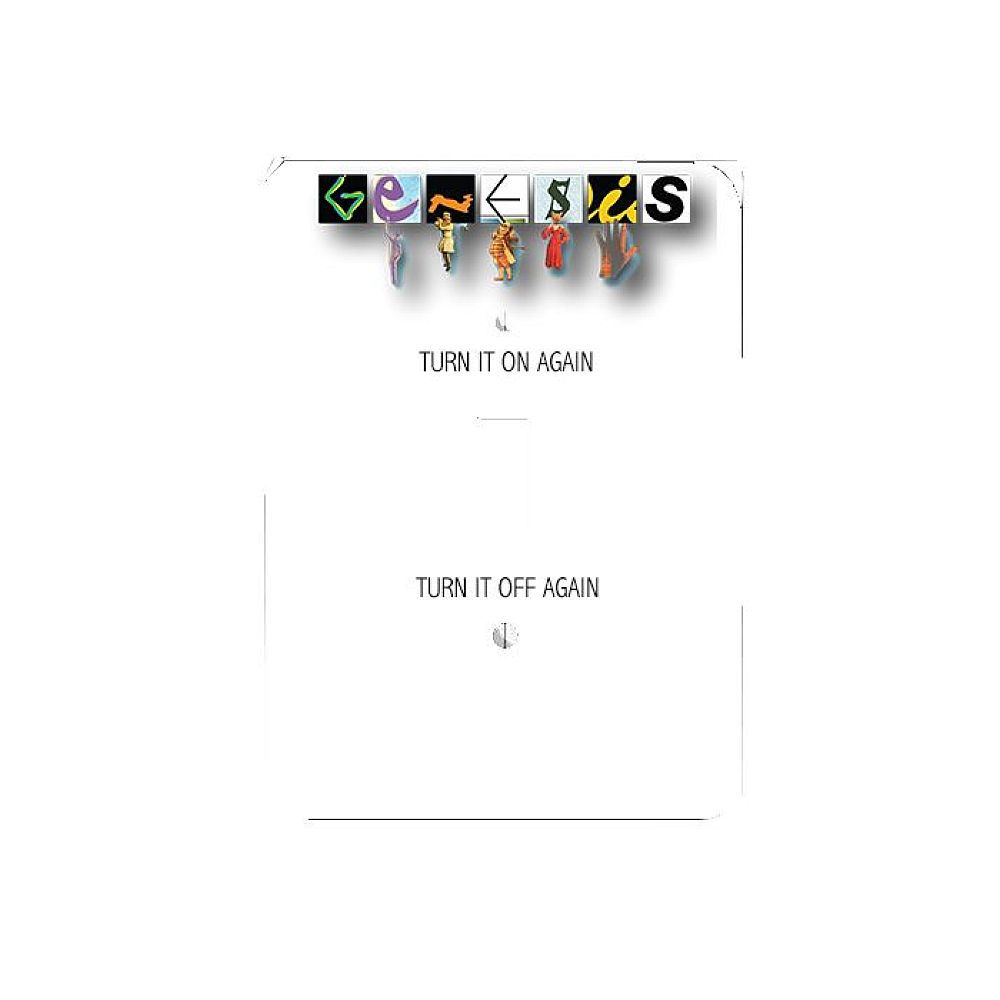 Turn It On Again Light Switch Plate
