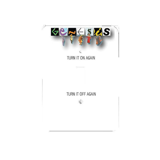 Turn It On Again Light Switch Plate