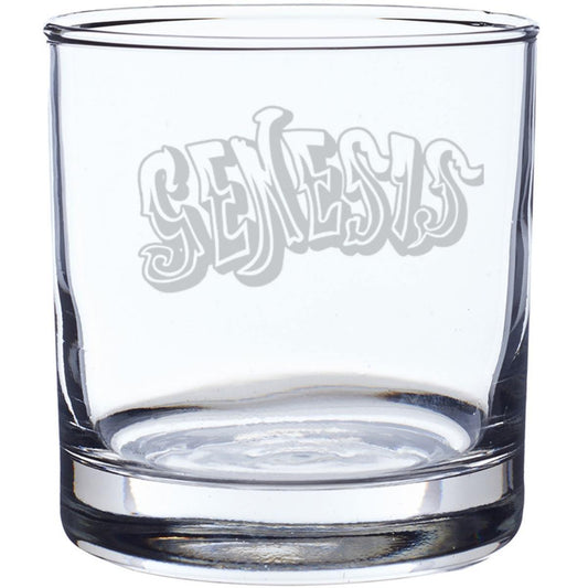 70's Logo Laser-Etched Whiskey Glass