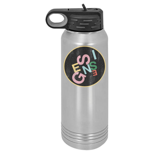 Jumble Logo Polar Camel Water Bottle