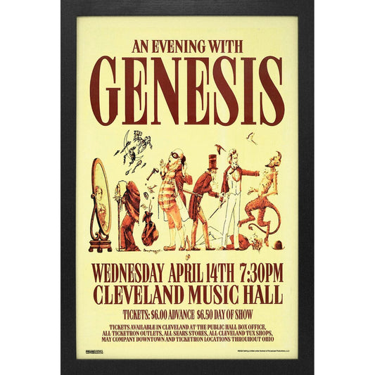 Genesis - Evening With Genesis 11x17 Framed Print
