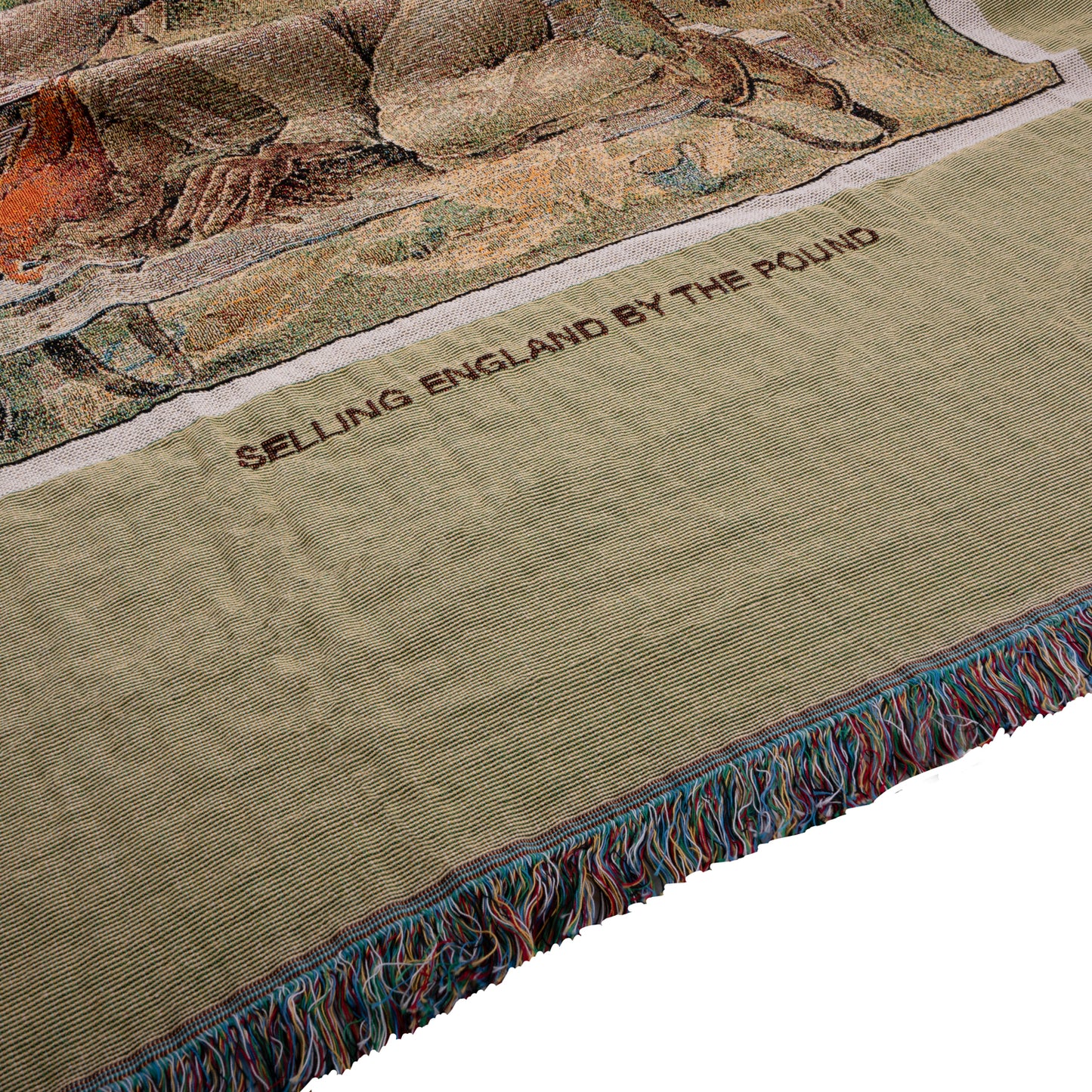 Selling England by the Pound Throw Blanket