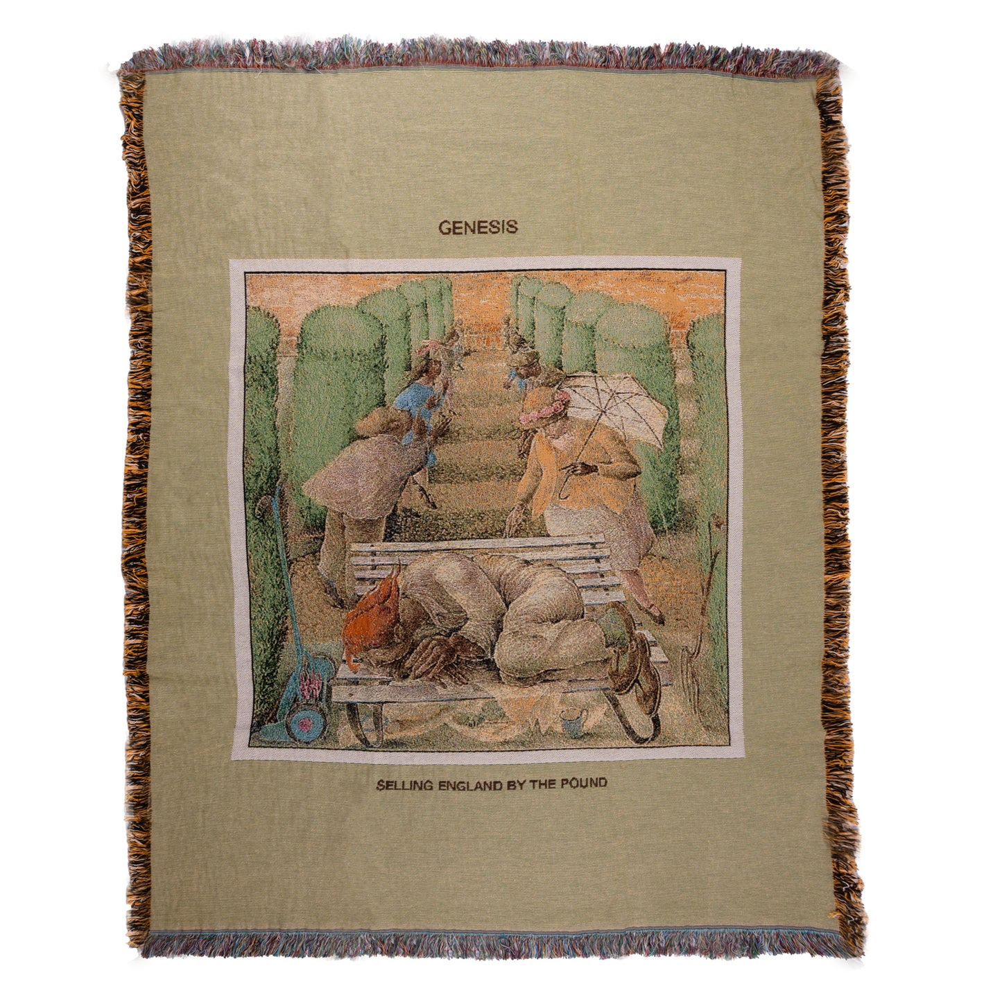 Selling England by the Pound Throw Blanket