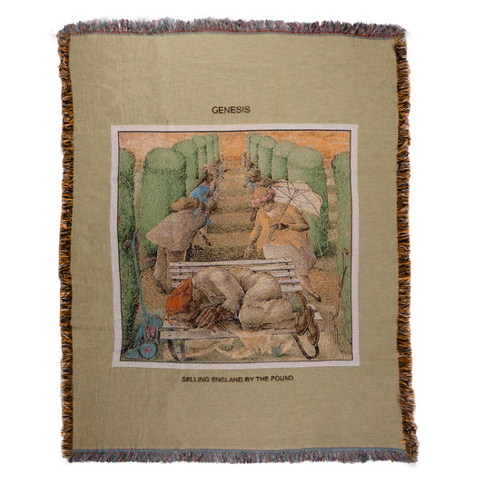 Selling England by the Pound Throw Blanket