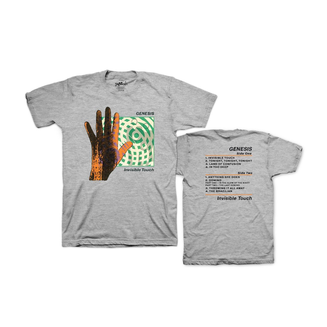 Genesis Invisible Touch Album Cover T-Shirt