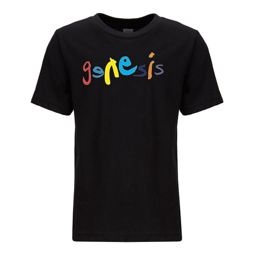 Rainbow Logo Youth Black Tee