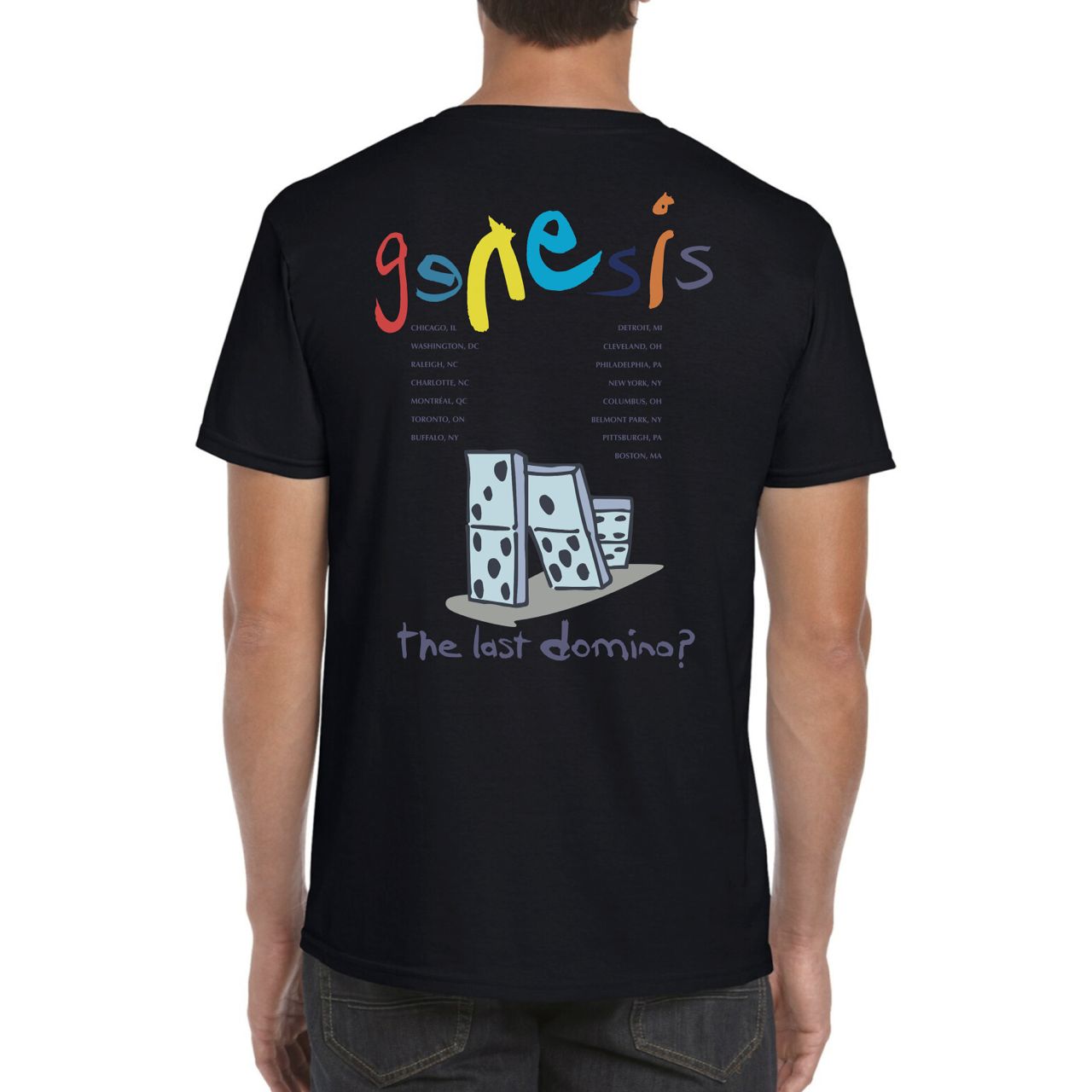 Genesis Domino Tour Black T-Shirt