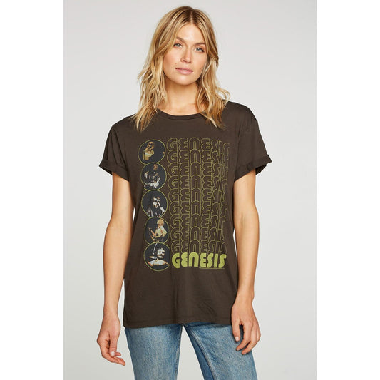 Genesis Retro Band Womens Vintage Jersey T-shirt