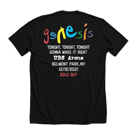 Genesis Live in Belmont Park 2021 Tour T-shirt
