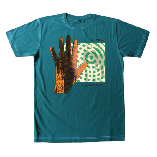 Genesis Invisible Touch Green Vintage T-shirt