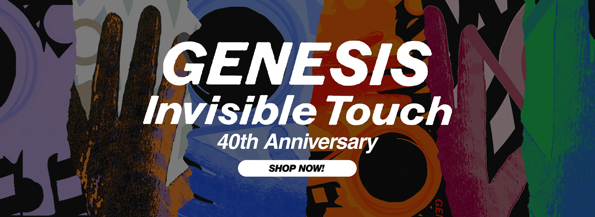 Genesis - Invisible Touch 40th Anniversary. Shop now.