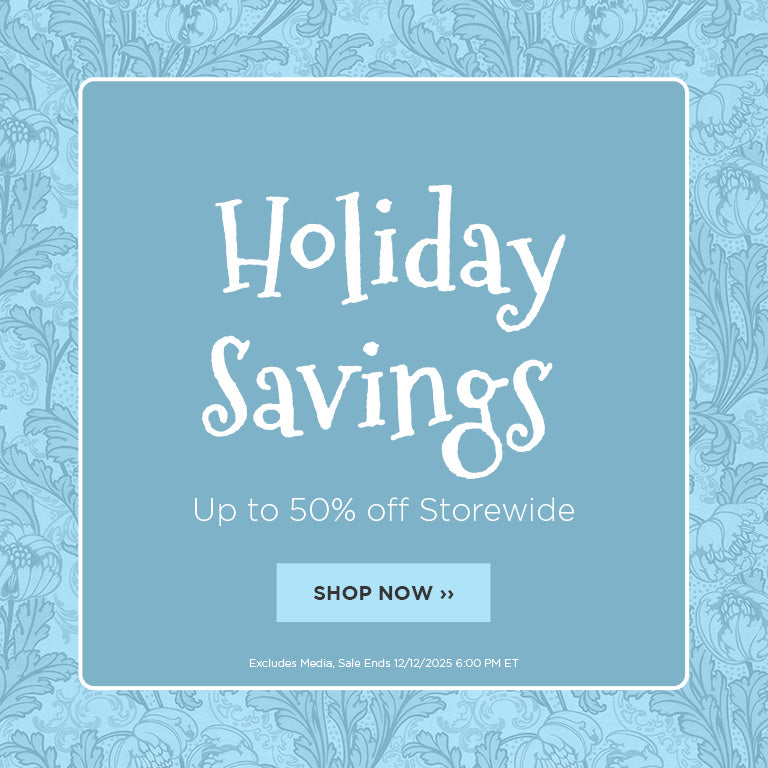 Holiday Sale | Up to 50% Off Storewide | Sale Ends 12/12/2025 6:00 PM ET