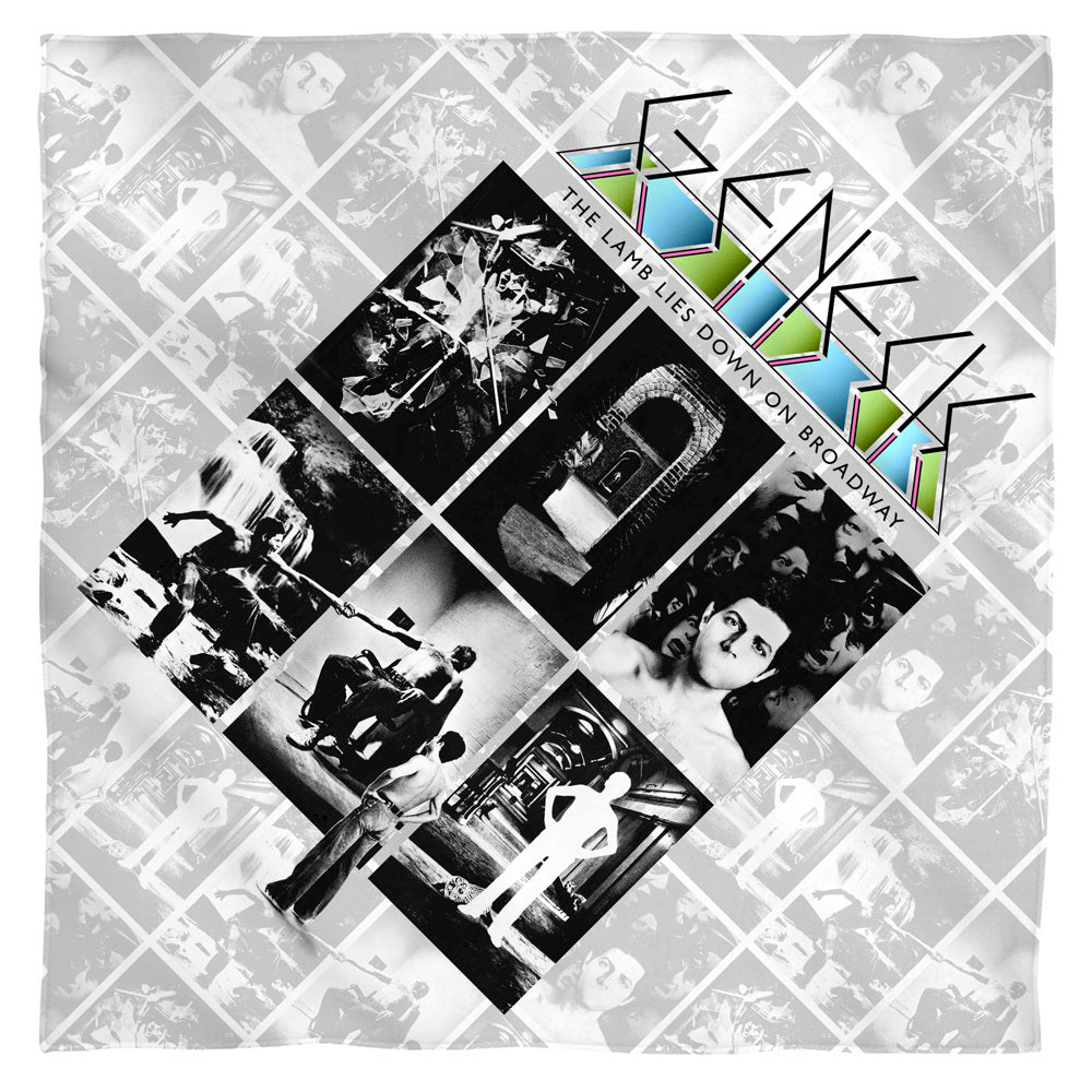 Genesis/Lamb Lies Down On Broadway-Bandana-White-[22 X 22]