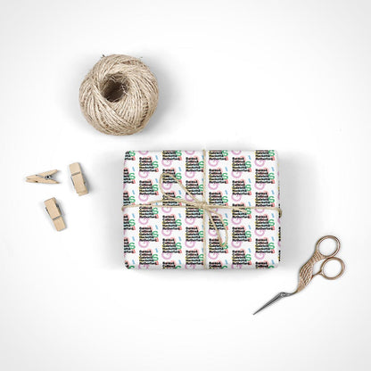 Genesis R-Kive Classic Names Wrapping Paper