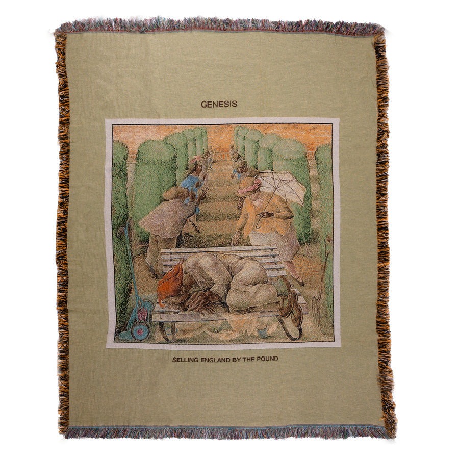 Selling England by the Pound Throw Blanket