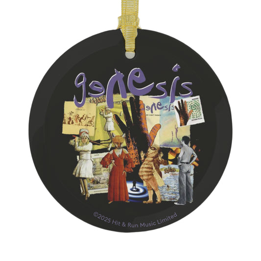 Icons Glass Ornament