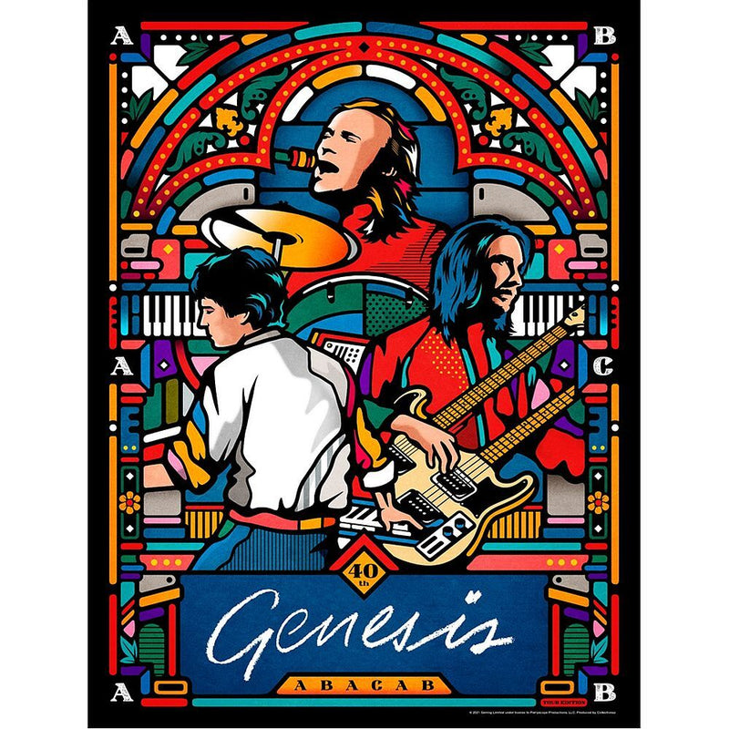 Abacab 40th Anniversary Screenprint