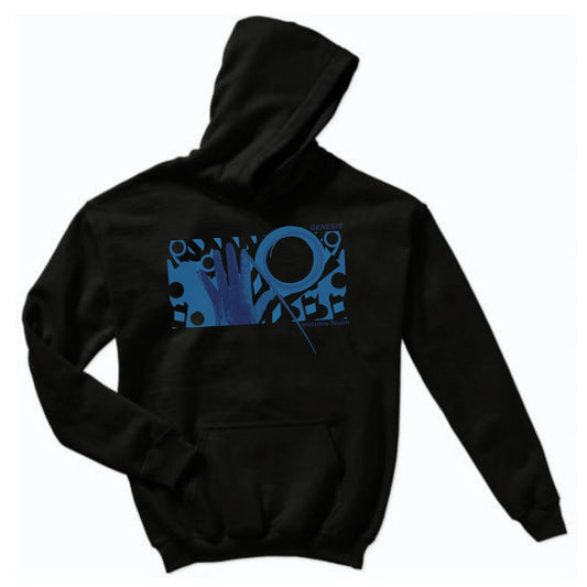 Invisible Touch 40 Blue Hue Pullover Fleece Hoodie