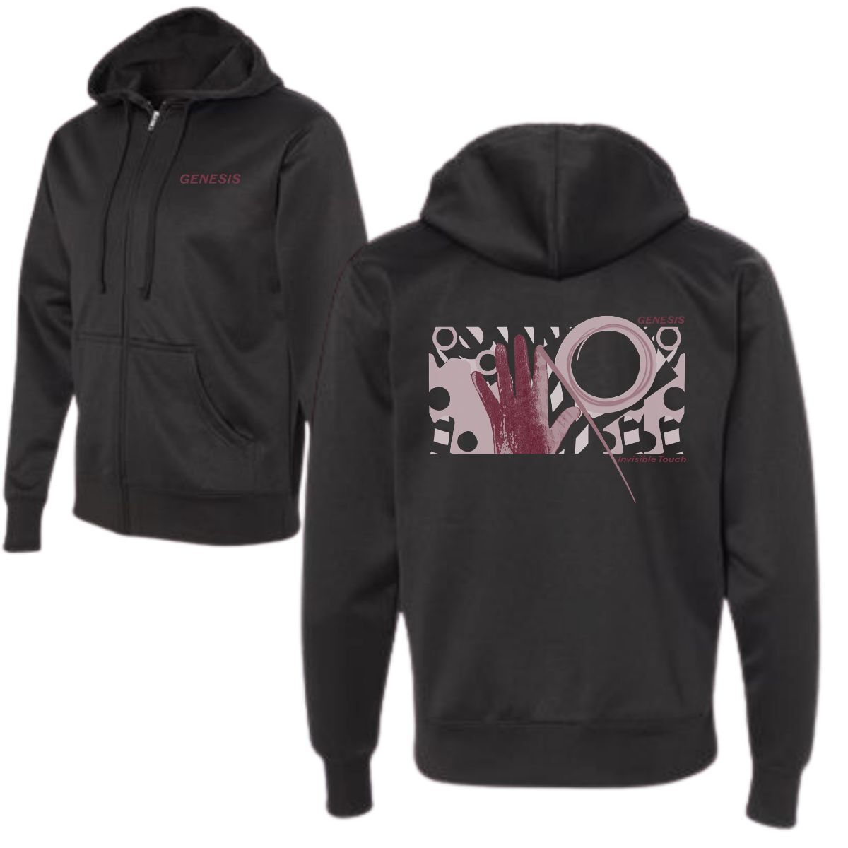 Invisible Touch 40 Bloody Good Zip Hoodie