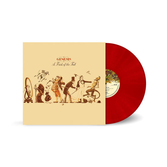 A Trick Of The Tail 50th Anniversary Red Vinyl LP