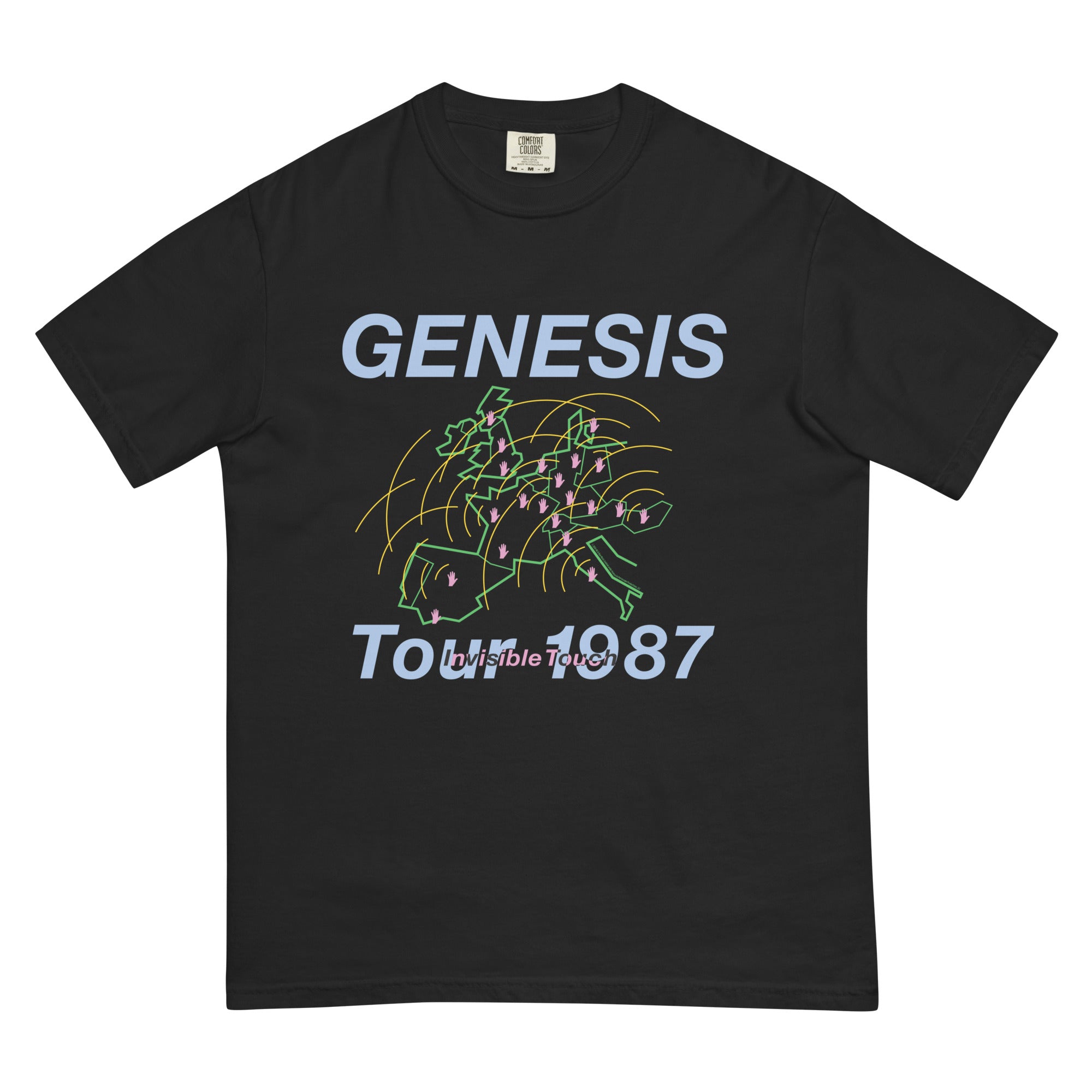 80s GENESIS 1987 Tシャツ USA製 シングルXL ヴィンテージ 1987 Tour T-Shirt – Genesis
